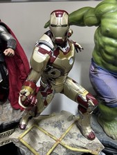 SIDESHOW IRONMAN 3 MARK42 MAQUETTE RARE DOUBL...