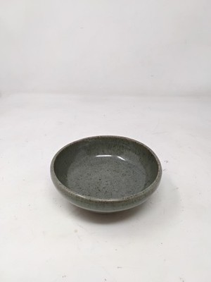 Kleine flache glasierte Kunst Studio Keramik Schüssel 5''