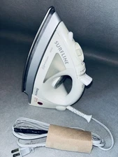 Rowenta Surfline Made In Germany Steam Iron Inox Stainless Steel Model DE 336