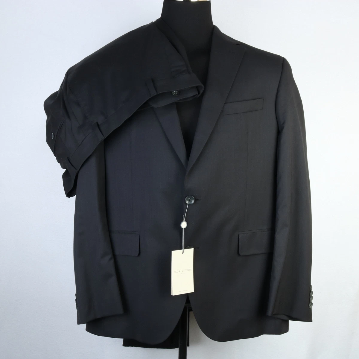 Jack Victor Black Wool Suits & Blazers for Men for sale | eBay