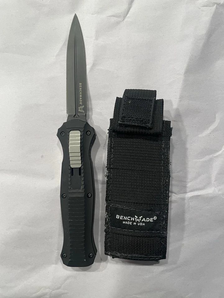 Benchmade Tactical Knife - BLACK ALUMINUM - Image 2 of 4