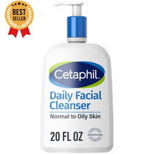 Gentle Foaming Face Wash 20oz Daily Facial Cleanser Sensitive Oily Skin Unscente