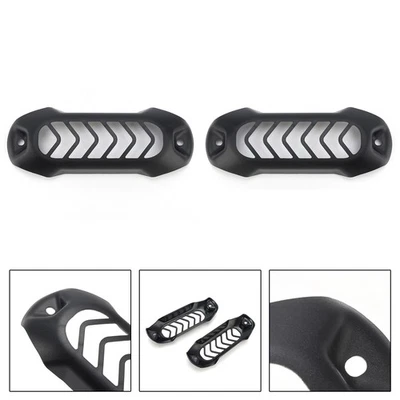 Spot Light Guard Protector Cover Universel Noir Pour Bmw R1300Gs Adv 24-25 - Photo 1/4