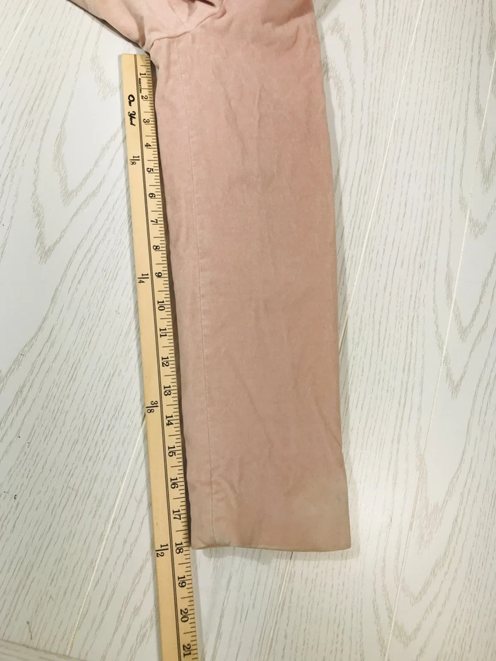 Blazer Vintage Gap Mujer 14 Rosa Terciopelo 1 Botón Forrado Retro Mezcla Algodón Y2K Foto 4 de 4