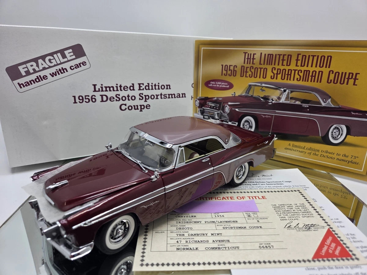 ダンバリーミント製　1956 デソート　スポーツマンクーペ　1:24 Danbury Mint 1:24 DeSoto Diecast Cars, Trucks & Vans for sale | eBay