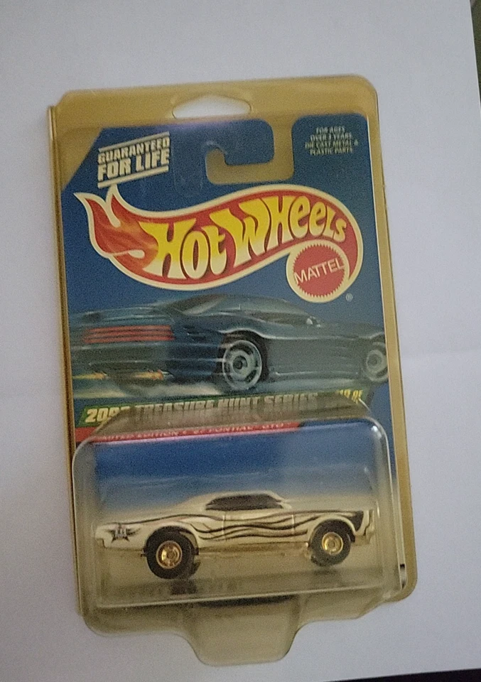HOT Wheels 2000 TREASURE HUNT LE SERIES 10/12 БЕЛЫЙ '67 PONTIAC GTO - Изображение 2 из 4