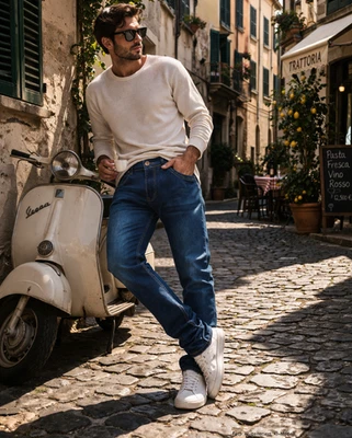 STRETCH Herren-Jeans-Hose-Comfort-SoftJeans-Dehnbar Elastisch W30-W44 Modern K56 - Bild 1 von 4