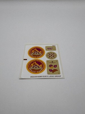 LEGO  Original Aufkleber Sticker 20223 für Elves 41074 Magical Bakery NEU 94