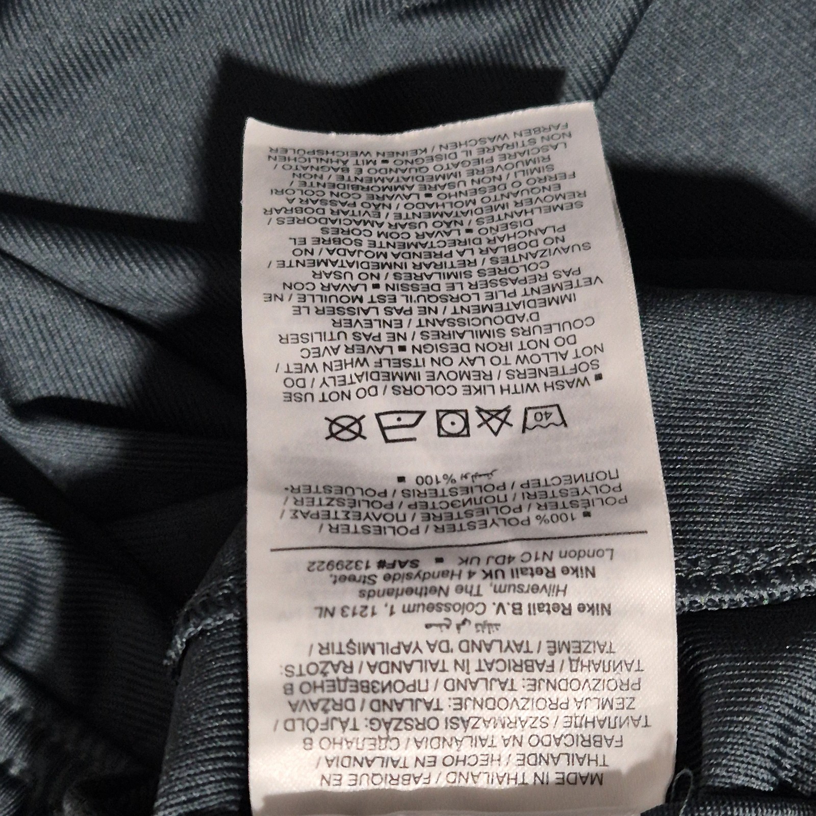 Tottenham Hotpsur Nike Dri Fit Tracksuit Bottoms Mens L W35 x L30 Green Joggers thumbnail 10