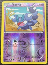 Skorupi 53/122 Pokemon TCG XY Breakpoint Reverse Holo Light Play LP