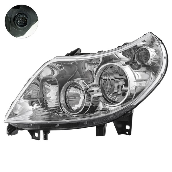 Scheinwerfer Links H1/H7 FüR Fiat Ducato Pritsche/Fahrgestell 250 250_ 290_-image
