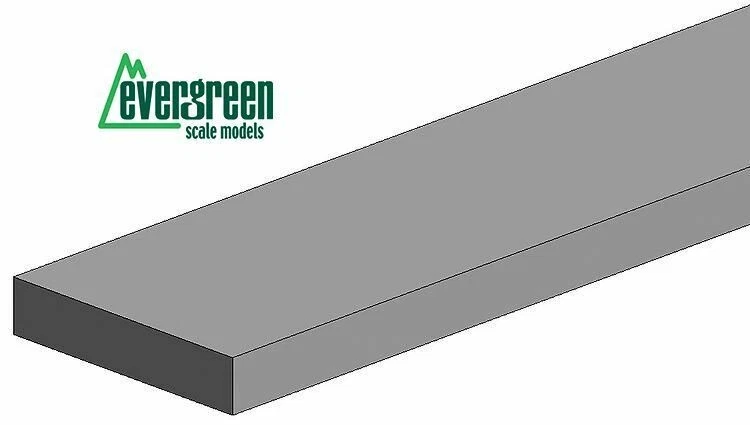 Top Evergreen Scale Models 350 x 0,50 x 1,0 mm, 10 Stück Artikelnummer 122
