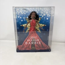 2017 Mattel Holiday Barbie African American #DYX40 NRFB