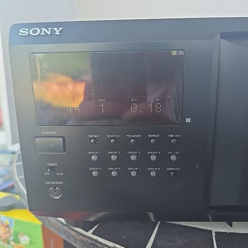 Sony CDP-CX355 Digital Mega Storage 300 Compact Disc CD Player Changer - TESTED - Picture 2 of 10