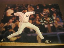 5X WORLD SERIES CHAMPION YANKEE RAMIRO MENDOZA AUTOGRAPHED INSCRIBED PHOTO COA