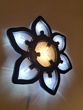 luminaria salentina, bicolore, fatta a mano