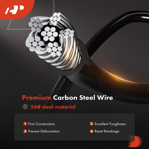 A-Premium Hood Release Cable w/o Handle Front for Ford Edge 2015-2020 Lincoln - Picture 6 of 9
