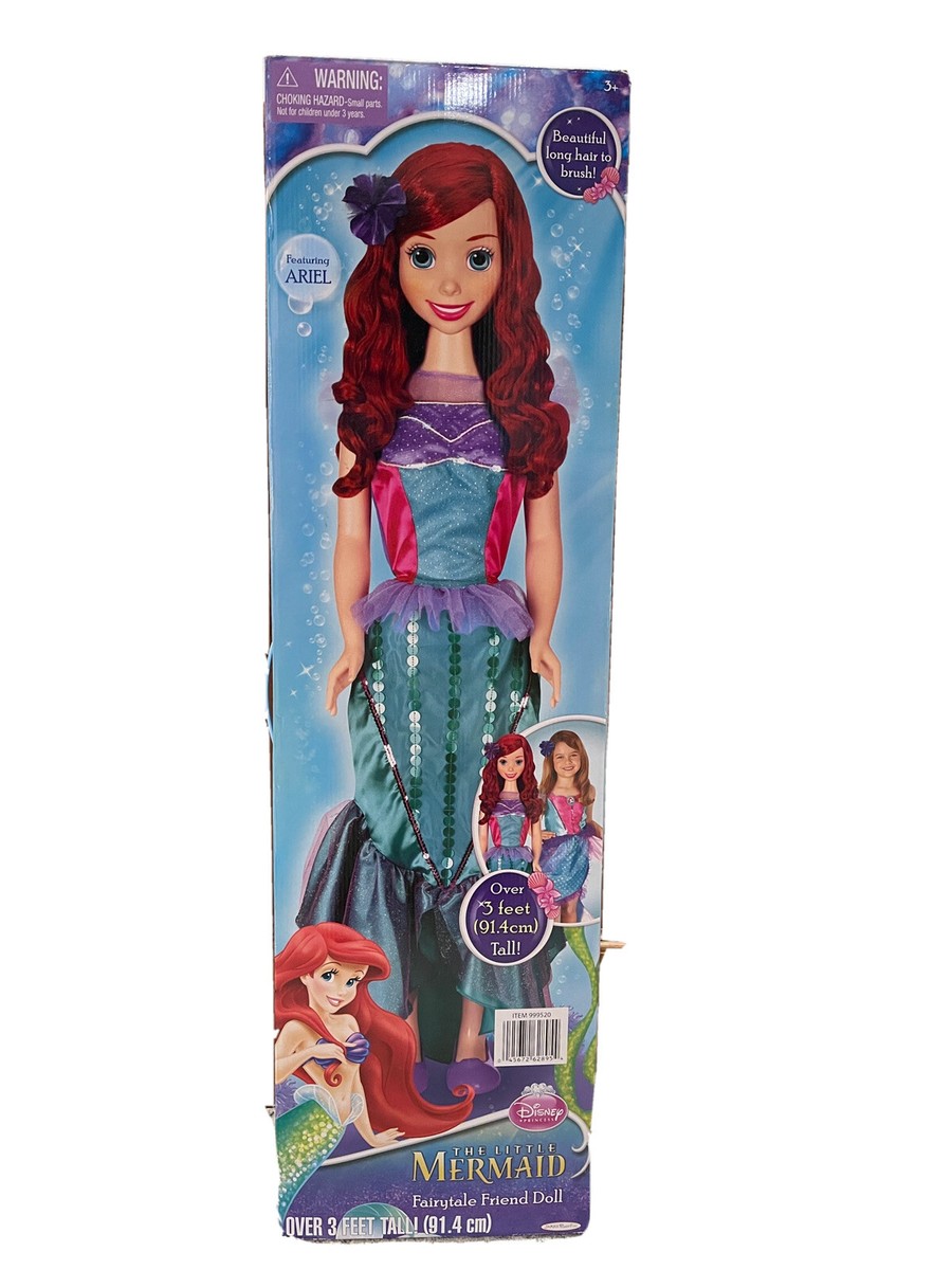 Disney Life Size Ariel Doll Over Ft The Little Mermaid Fairy Tale