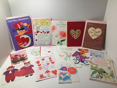15 Hallmark & Hallmark Crown Cards, Valentine's Day | eBay