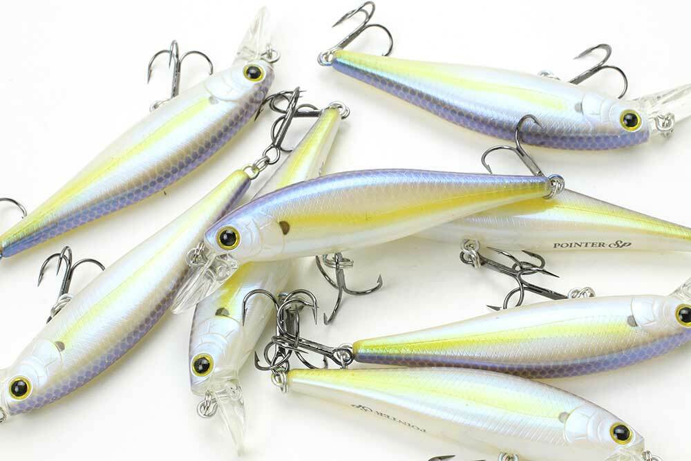 LUCKY CRAFT Pointer 78 7,8cm 9,2g Silver Cheek Chartreuse Shad 3 - Foto 2