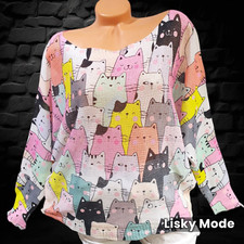 Italy Damen Pulli Shirt strick leichte Pulli ...