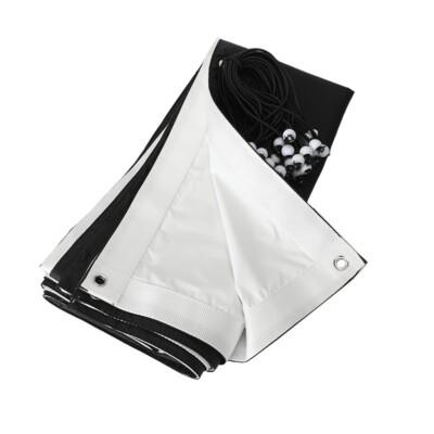 4'x4' 1.2x1.2m UltraBounce White/Black Reversible Overhead Fabric