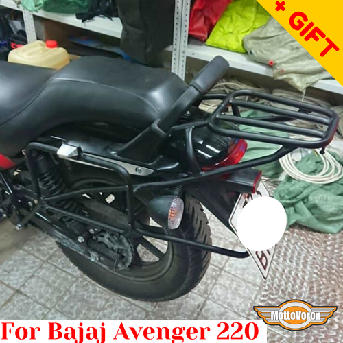 For Bajaj Avenger 220 rack luggage system side carriers for Monokey