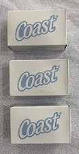 Vintage NEW Coast Bath Bar Deodorant Soap NIP Made in USA 3 Bars