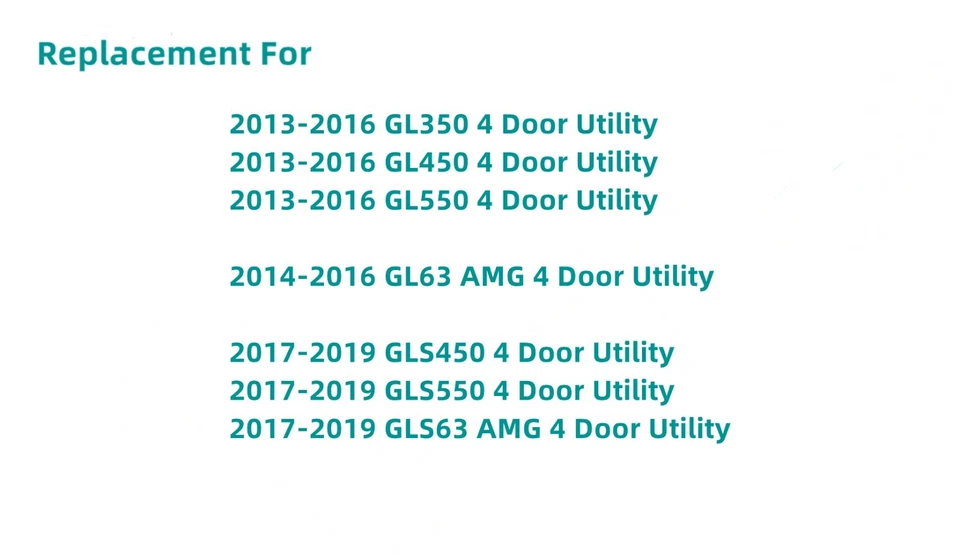 Heated Back Window Glass For Mercedes Benz GL350 GL450 GL550 GLS550 GLS450 GL63 Foto 3 de 3