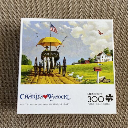 Buffalo Wysocki WAIT TILL MARTHA SEES 300 Piece Puzzle Poster