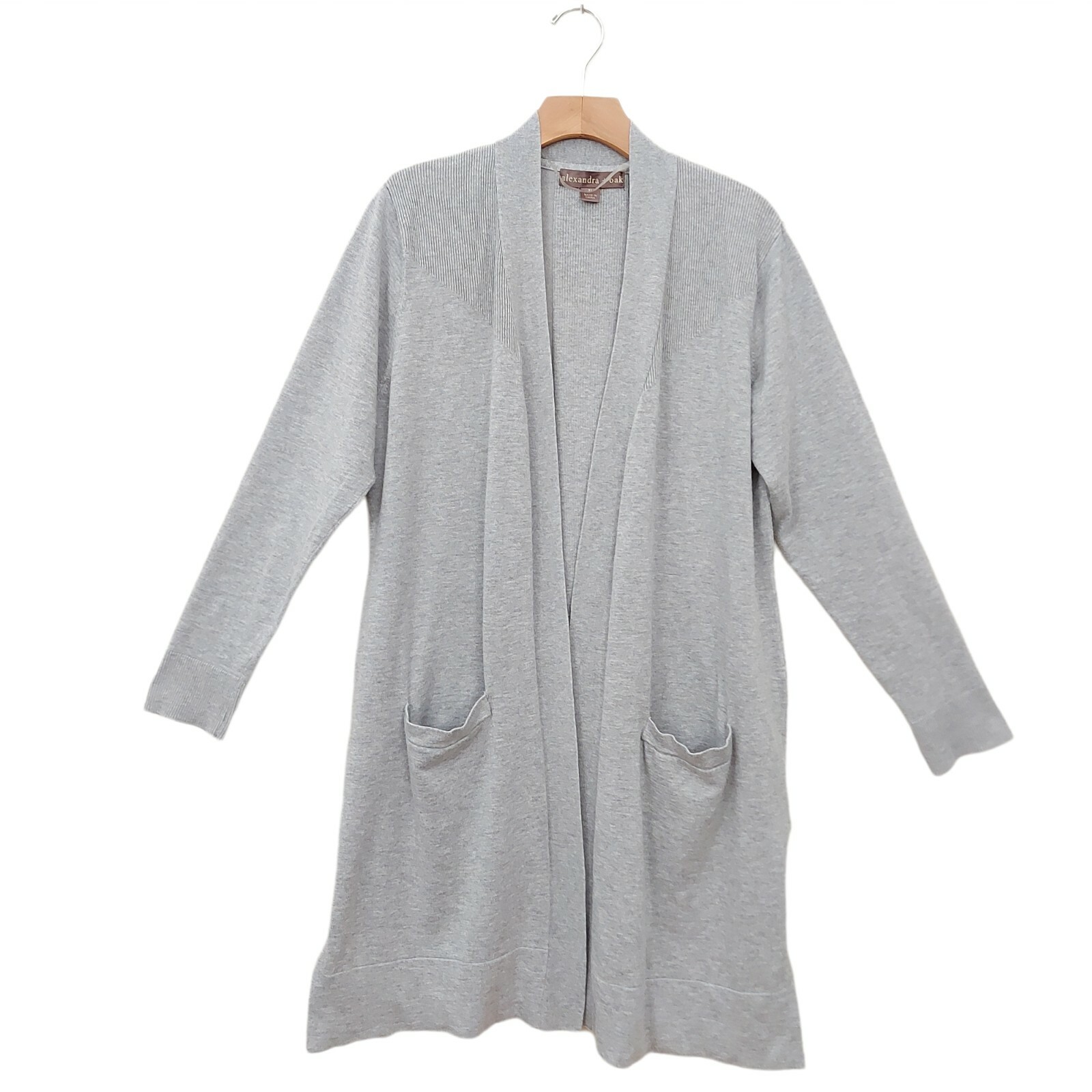 Long Sleeve Pockets Womens Size 
