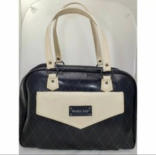 Deluxe Mary Kay Consultant Bag With Divider, Black & Cream Travel Bag, Organizer