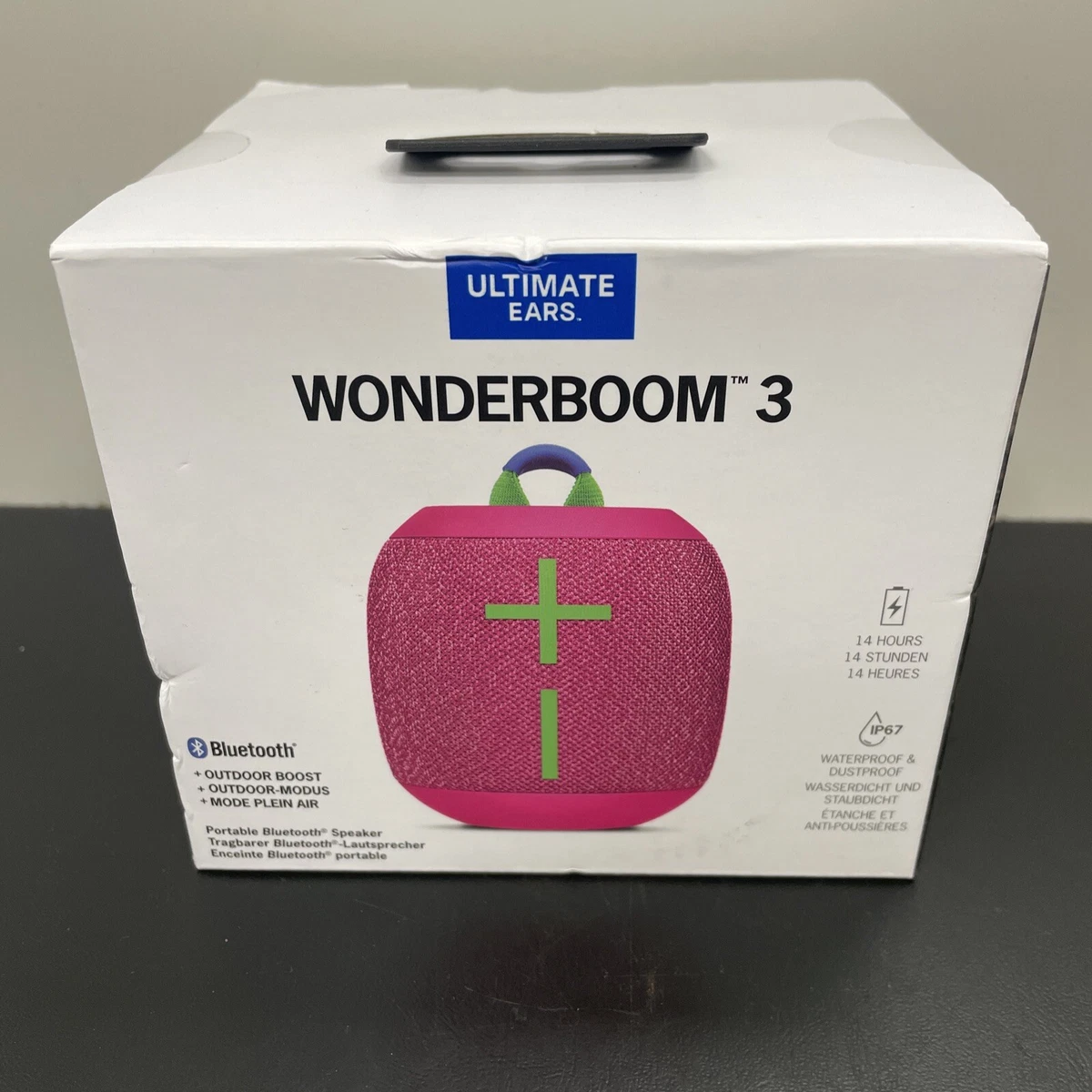 ULTIMATE EARS WONDERBOOM 3 Small Portable Wireless Bluetooth