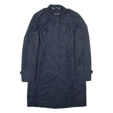 Max&co Womens Trench Coat Blue Uk 10