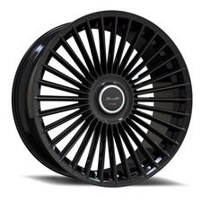 26 Inch New Giovanna Cabo Gloss Black Wheels Tires Yukon Escalade Qx80 Tpms
