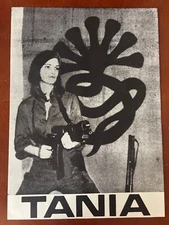 Original 'Tania' Patty Hearst Poster