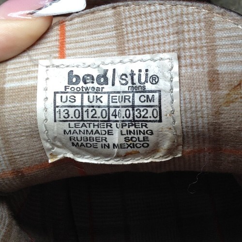 Bed Stu Men's "13" Chuka Boots, Quiet Lux, Quality, Leather, Trending. Dudecore - Picture 4 of 6