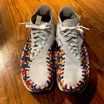 footscape woven chukka rainbow