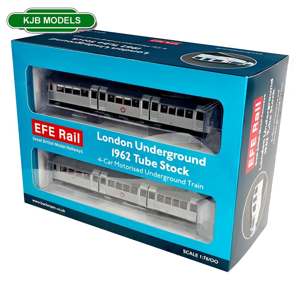 OO Gauge EFE E99942 London Underground 1962 Tube Stock, 4-Car Motorised Train