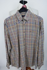 Paul + Shark Hemd Gr.44 100% Baumwolle Blue Label Bunt kariert Neuwertig