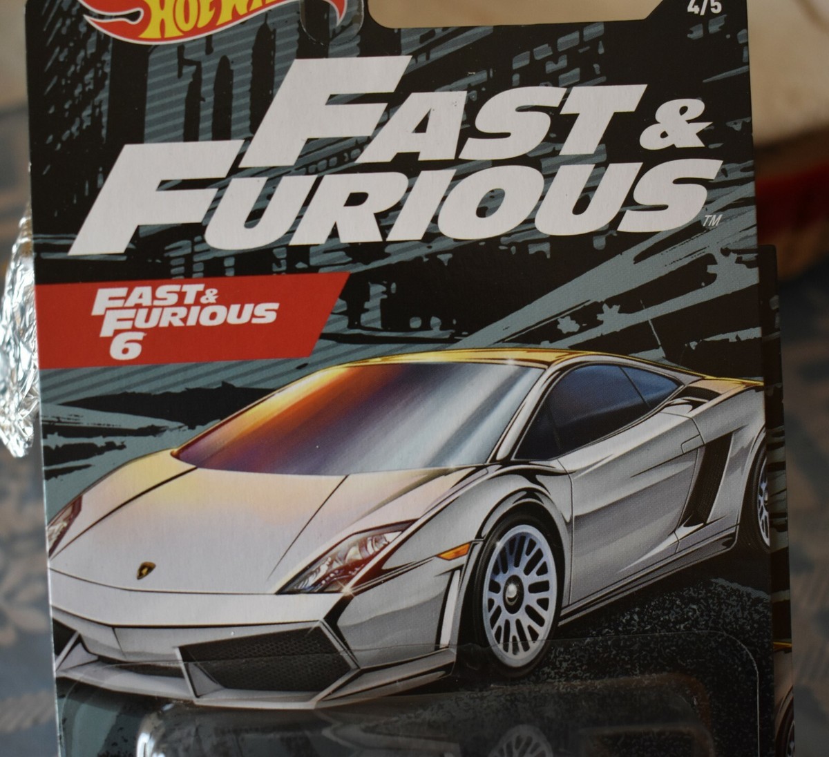 HOTWHEELS LAMBORGHINI GALLARDO LP 560-4 Fast & Furious 6 Series