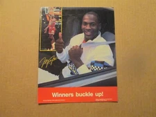 NBA Bulls Michael Jordan Winners buckle up! Division of Traffic Safety Poster