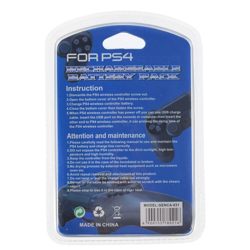 Confezione 2 Batteria Ricaricabile Per PS4 Dualshock 4 Controller LIP1522 3.65V 1a Generazione - Foto 7 di 9