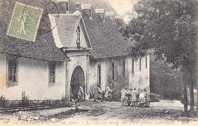 MASSIV DER GROSSEN KARTAUSE 221 Das Kloster Ausgang der Väter Klosterstempel