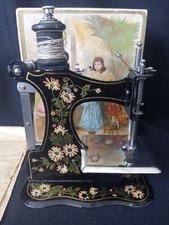 Machine à coudre sewing enfant No Singer allemand  avec notice Muller [cletius]