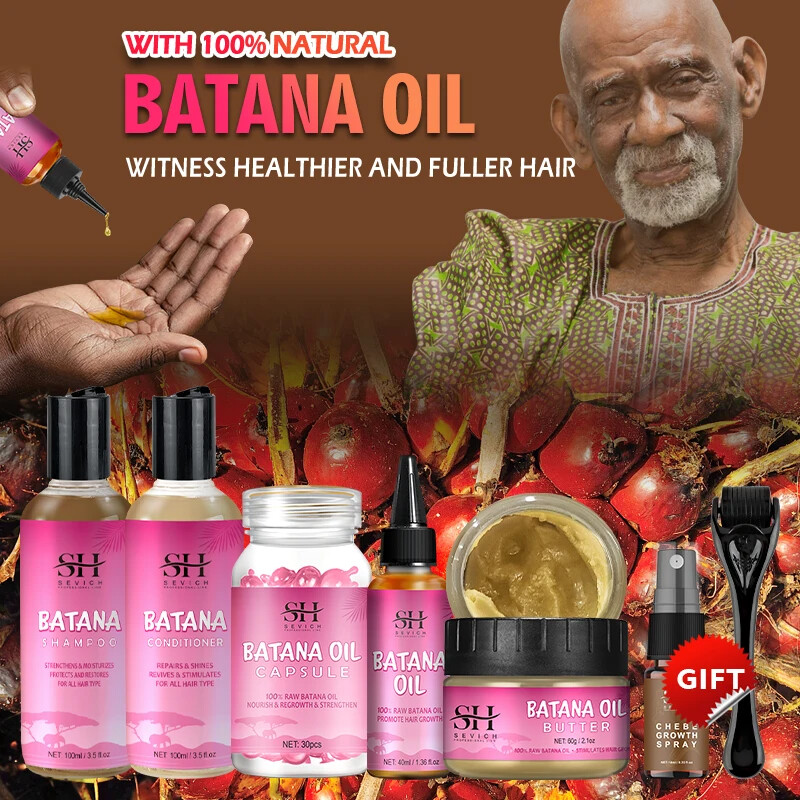 Honduras Batana Oil Hair Growth Set African Fast Hair Growth