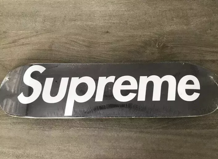 Louis Vuitton × Supreme Skateboard Deck Color Brown × Black Super Rare