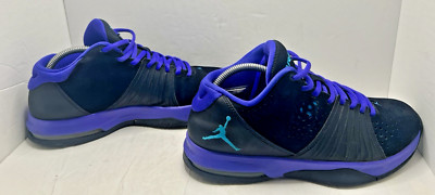 2015 Nike Air Jordan 5 Am Shoes Sneakers Black/Purple 807546-007 Men s Size 9.5