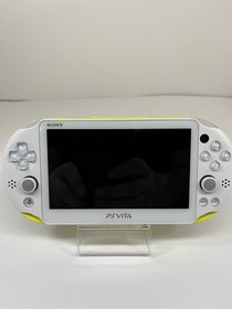 Sony PS Vita PCH-2000 1GB Lime Green/White Handheld Console Region Free