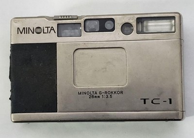 Minolta TC-1 35mm Film Camera Point & Shoot Compact BodyOnly For
